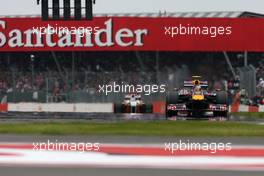 21.06.2009 Silverstone, England,  Sebastian Vettel (GER), Red Bull Racing  - Formula 1 World Championship, Rd 8, British Grand Prix, Sunday Race