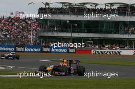 21.06.2009 Silverstone, England,  Mark Webber (AUS), Red Bull Racing, RB5 - Formula 1 World Championship, Rd 8, British Grand Prix, Sunday Race
