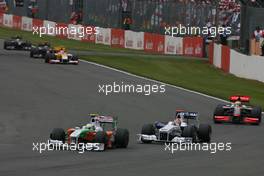 21.06.2009 Silverstone, England,  Giancarlo Fisichella (ITA), Force India F1 Team  - Formula 1 World Championship, Rd 8, British Grand Prix, Sunday Race