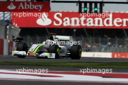 20.06.2009 Silverstone, England,  Jenson Button (GBR), Brawn GP  - Formula 1 World Championship, Rd 8, British Grand Prix, Saturday Practice