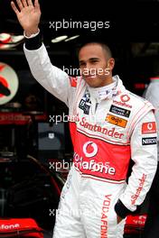 20.06.2009 Silverstone, England,  Lewis Hamilton (GBR), McLaren Mercedes - Formula 1 World Championship, Rd 8, British Grand Prix, Saturday Practice