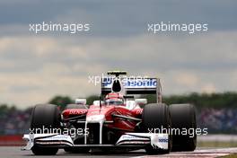 20.06.2009 Silverstone, England,  Timo Glock (GER), Toyota F1 Team - Formula 1 World Championship, Rd 8, British Grand Prix, Saturday Qualifying