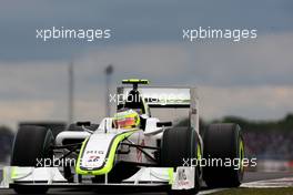 20.06.2009 Silverstone, England,  Rubens Barrichello (BRA), Brawn GP - Formula 1 World Championship, Rd 8, British Grand Prix, Saturday Qualifying