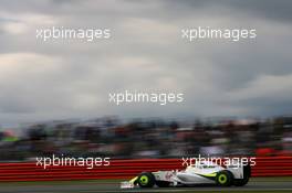 20.06.2009 Silverstone, England,  Rubens Barrichello (BRA), Brawn GP  - Formula 1 World Championship, Rd 8, British Grand Prix, Saturday Practice