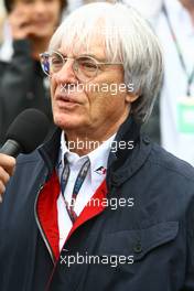 20.06.2009 Silverstone, England,  Bernie Ecclestone (GBR), President and CEO of Formula One Management - Formula 1 World Championship, Rd 8, British Grand Prix, Saturday