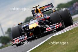 20.06.2009 Silverstone, England,  Sebastian Vettel (GER), Red Bull Racing - Formula 1 World Championship, Rd 8, British Grand Prix, Saturday Qualifying