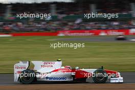 20.06.2009 Silverstone, England,  Timo Glock (GER), Toyota F1 Team, TF109 - Formula 1 World Championship, Rd 8, British Grand Prix, Saturday Practice