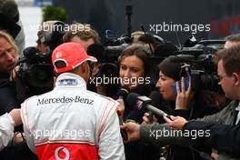 20.06.2009 Silverstone, England,  Lewis Hamilton (GBR), McLaren Mercedes - Formula 1 World Championship, Rd 8, British Grand Prix, Saturday Qualifying