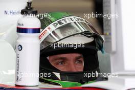 20.06.2009 Silverstone, England,  Nick Heidfeld (GER), BMW Sauber F1 Team - Formula 1 World Championship, Rd 8, British Grand Prix, Saturday Practice