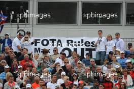 20.06.2009 Silverstone, England,  FOTA Fans - Formula 1 World Championship, Rd 8, British Grand Prix, Saturday