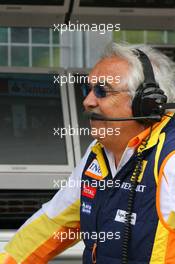 20.06.2009 Silverstone, England,  Flavio Briatore (ITA), Renault F1 Team, Team Chief, Managing Director - Formula 1 World Championship, Rd 8, British Grand Prix, Saturday