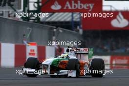 20.06.2009 Silverstone, England,  Giancarlo Fisichella (ITA), Force India F1 Team  - Formula 1 World Championship, Rd 8, British Grand Prix, Saturday Practice