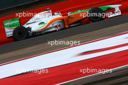 20.06.2009 Silverstone, England,  Adrian Sutil (GER), Force India F1 Team, VJM-02, VJM02, VJM 02 - Formula 1 World Championship, Rd 8, British Grand Prix, Saturday Practice