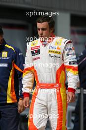 20.06.2009 Silverstone, England,  Fernando Alonso (ESP), Renault F1 Team - Formula 1 World Championship, Rd 8, British Grand Prix, Saturday Practice