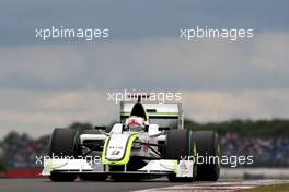 20.06.2009 Silverstone, England,  Jenson Button (GBR), Brawn GP - Formula 1 World Championship, Rd 8, British Grand Prix, Saturday Qualifying