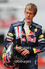 20.06.2009 Silverstone, England,  Sebastian Vettel (GER), Red Bull Racing - Formula 1 World Championship, Rd 8, British Grand Prix, Saturday Practice