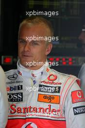 20.06.2009 Silverstone, England,  Heikki Kovalainen (FIN), McLaren Mercedes - Formula 1 World Championship, Rd 8, British Grand Prix, Saturday Practice