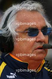 20.06.2009 Silverstone, England,  Flavio Briatore (ITA), Renault F1 Team, Team Chief, Managing Director - Formula 1 World Championship, Rd 8, British Grand Prix, Saturday Practice