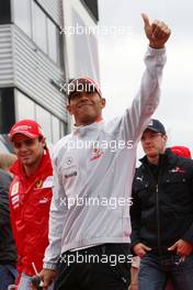 21.06.2009 Silverstone, England,  Lewis Hamilton (GBR), McLaren Mercedes - Formula 1 World Championship, Rd 8, British Grand Prix, Sunday