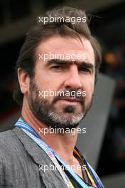 21.06.2009 Silverstone, England,  Eric Cantona (FRA), former french football player - Formula 1 World Championship, Rd 8, British Grand Prix, Sunday