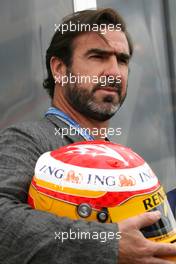 21.06.2009 Silverstone, England,  Eric Cantona (FRA), former french football player - Formula 1 World Championship, Rd 8, British Grand Prix, Sunday