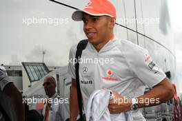 18.06.2009 Silverstone, England,  Lewis Hamilton (GBR), McLaren Mercedes  - Formula 1 World Championship, Rd 8, British Grand Prix, Thursday