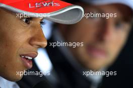 18.06.2009 Silverstone, England,  Lewis Hamilton (GBR), McLaren Mercedes - Formula 1 World Championship, Rd 8, British Grand Prix, Thursday Press Conference