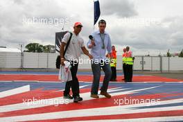 18.06.2009 Silverstone, England,  Lewis Hamilton (GBR), McLaren Mercedes  - Formula 1 World Championship, Rd 8, British Grand Prix, Thursday