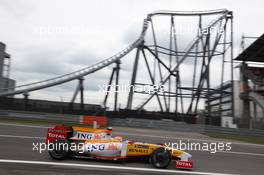 10.07.2009 Nürburg, Germany,  Nelson Piquet Jr (BRA), Renault F1 Team - Formula 1 World Championship, Rd 9, German Grand Prix, Friday Practice