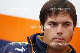10.07.2009 Nürburg, Germany,  Nelson Piquet Jr (BRA), Renault F1 Team - Formula 1 World Championship, Rd 9, German Grand Prix, Friday