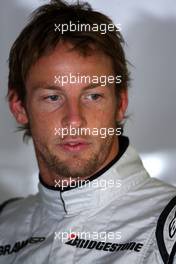 10.07.2009 Nürburg, Germany,  Jenson Button (GBR), Brawn GP - Formula 1 World Championship, Rd 9, German Grand Prix, Friday Practice