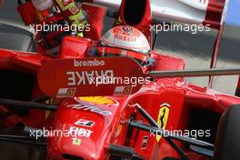10.07.2009 Nürburg, Germany,  Kimi Raikkonen (FIN), Räikkönen, Scuderia Ferrari - Formula 1 World Championship, Rd 9, German Grand Prix, Friday Practice