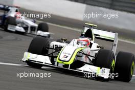 10.07.2009 Nürburg, Germany,  Rubens Barrichello (BRA), Brawn GP, BGP001, BGP 001- Formula 1 World Championship, Rd 9, German Grand Prix, Friday Practice