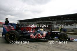 10.07.2009 NŸrburg, Germany,  Sebastien Buemi (SUI), Scuderia Toro Rosso  - Formula 1 World Championship, Rd 9, German Grand Prix, Friday Practice