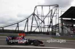 10.07.2009 Nürburg, Germany,  Sébastien Buemi (SUI), Scuderia Toro Rosso, STR4, STR04, STR-04 - Formula 1 World Championship, Rd 9, German Grand Prix, Friday Practice