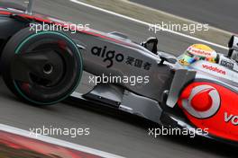 10.07.2009 Nürburg, Germany,  Lewis Hamilton (GBR), McLaren Mercedes, MP4-24 - Formula 1 World Championship, Rd 9, German Grand Prix, Friday Practice