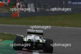 10.07.2009 NŸrburg, Germany,  Jenson Button (GBR), Brawn GP  - Formula 1 World Championship, Rd 9, German Grand Prix, Friday Practice
