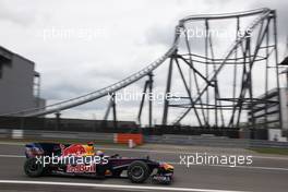 10.07.2009 Nürburg, Germany,  Mark Webber (AUS), Red Bull Racing, RB5 - Formula 1 World Championship, Rd 9, German Grand Prix, Friday Practice