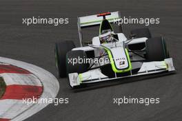 10.07.2009 NŸrburg, Germany,  Jenson Button (GBR), Brawn GP  - Formula 1 World Championship, Rd 9, German Grand Prix, Friday Practice