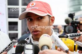 10.07.2009 Nürburg, Germany,  Lewis Hamilton (GBR), McLaren Mercedes - Formula 1 World Championship, Rd 9, German Grand Prix, Friday