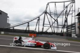 10.07.2009 Nürburg, Germany,  Jarno Trulli (ITA), Toyota Racing, TF109 - Formula 1 World Championship, Rd 9, German Grand Prix, Friday Practice