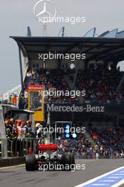 10.07.2009 Nürburg, Germany,  Heikki Kovalainen (FIN), McLaren Mercedes - Formula 1 World Championship, Rd 9, German Grand Prix, Friday Practice