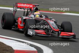 10.07.2009 Nürburg, Germany,  Lewis Hamilton (GBR), McLaren Mercedes - Formula 1 World Championship, Rd 9, German Grand Prix, Friday Practice