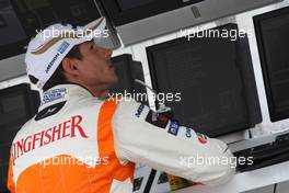 10.07.2009 Nürburg, Germany,  Adrian Sutil (GER), Force India F1 Team - Formula 1 World Championship, Rd 9, German Grand Prix, Friday Practice