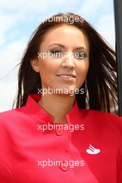 12.07.2009 Nürburg, Germany,  Grid girl - Formula 1 World Championship, Rd 9, German Grand Prix, Sunday Grid Girl
