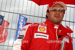 12.07.2009 Nürburg, Germany,  Felipe Massa (BRA), Scuderia Ferrari - Formula 1 World Championship, Rd 9, German Grand Prix, Sunday Pre-Race Grid