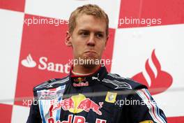 12.07.2009 Nürburg, Germany,  Sebastian Vettel (GER), Red Bull Racing - Formula 1 World Championship, Rd 9, German Grand Prix, Sunday Podium