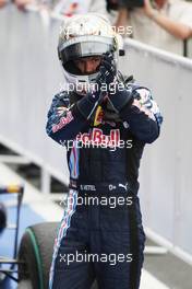 12.07.2009 Nürburg, Germany,  Sebastian Vettel (GER), Red Bull Racing - Formula 1 World Championship, Rd 9, German Grand Prix, Sunday Podium