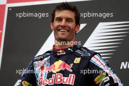 12.07.2009 Nürburg, Germany,  Mark Webber (AUS), Red Bull Racing wins his first F1 race - Formula 1 World Championship, Rd 9, German Grand Prix, Sunday Podium