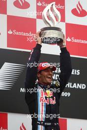 12.07.2009 Nürburg, Germany,  1st place Mark Webber (AUS), Red Bull Racing - Formula 1 World Championship, Rd 9, German Grand Prix, Sunday Podium